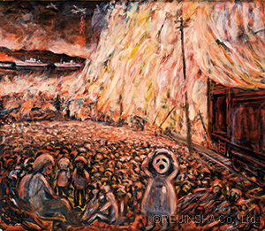 失政により国土は焼け野原