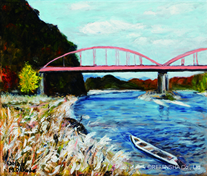 那珂川鮭 遡上する頃