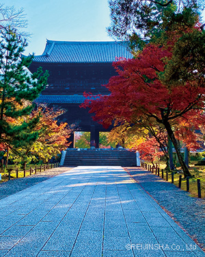 南禅寺三門、秋