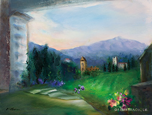 タオルミーナの田園風景(シシリー島)