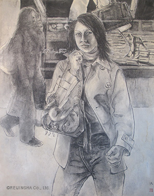 コンコース 誰かを待つ娘