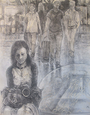 コンコース ある朝