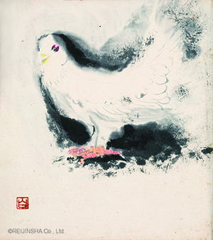 セーヌ河の白い鳩